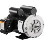 VEVOR 5 Hp Electric Motor 3.1 KW Rated Speed 3450 RPM Single Phase ...