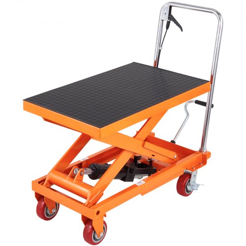 VEVOR Hydraulic Lift Table Cart, 1100lbs Capacity 35.4 VEVOR Hydraulic Lift Table Cart, 1100lbs Capacity 35.4