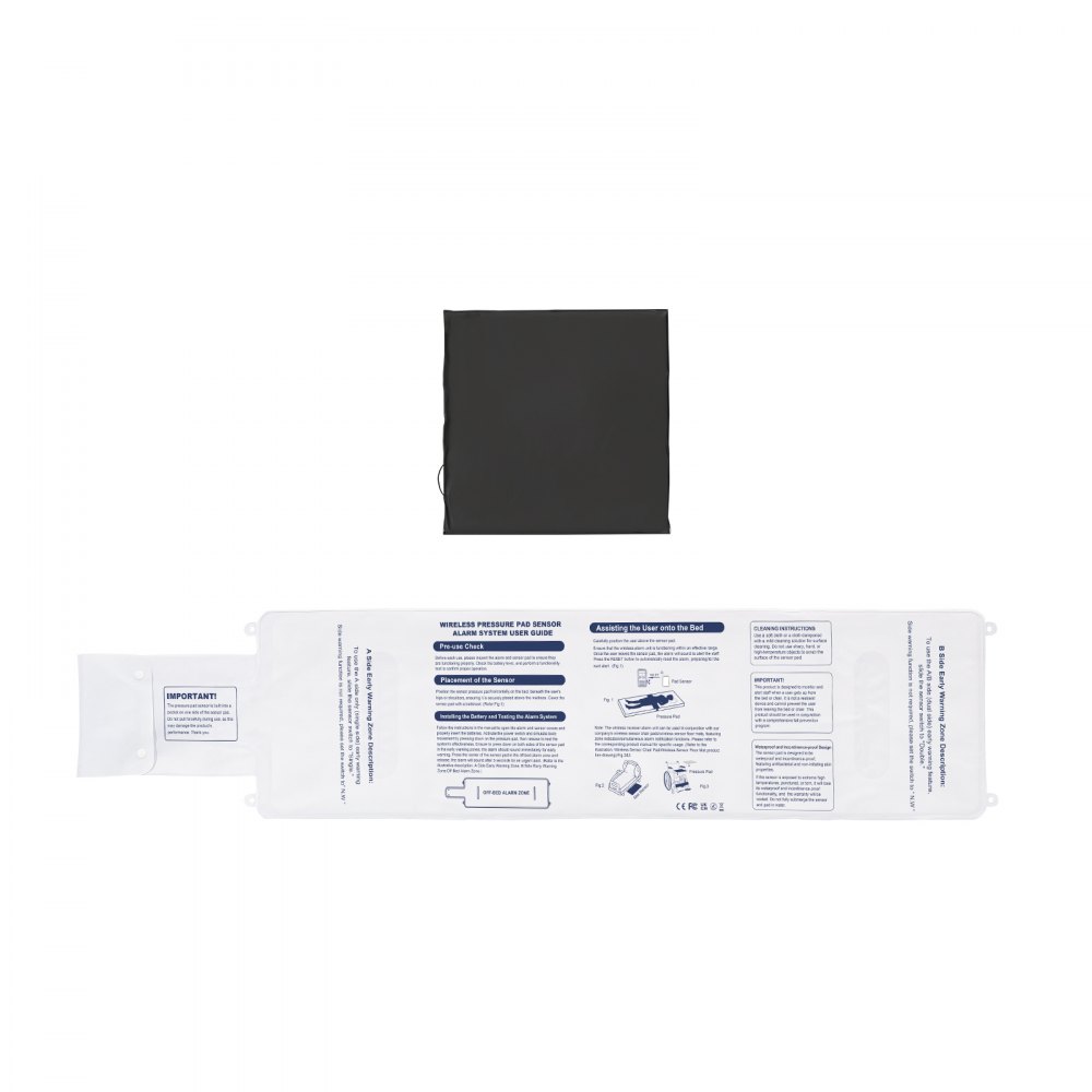 VEVOR Early Alert Bed Alarm System Wireless Bed Sensor Pad & Call Button Pager main image 1