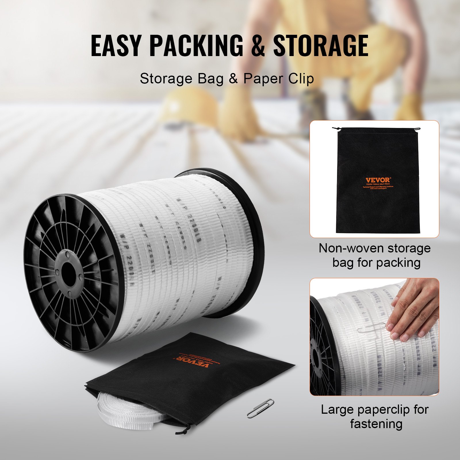 VEVOR Polyester Pull Tape, 5/8