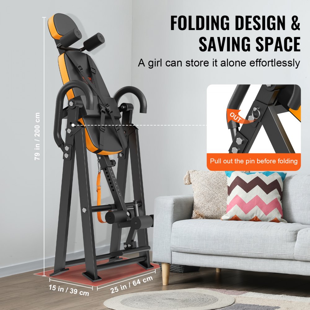 VEVOR Back Inversion Tables — Heavy Duty and Adjustable