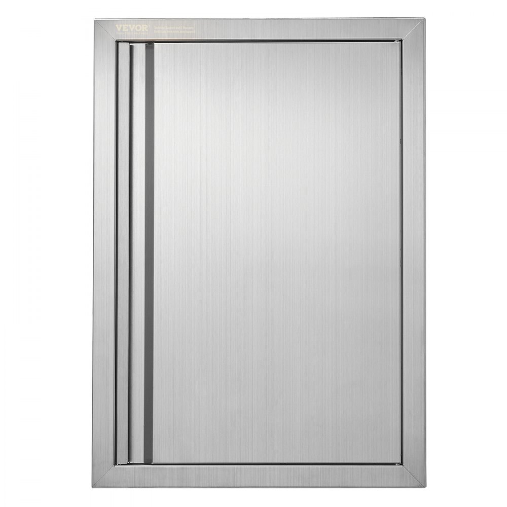 VEVOR BBQ Access Door, 17W x 24H Inch Single Outdoor Kitchen Door ...