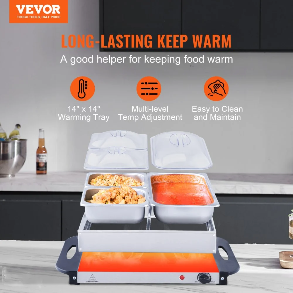 VEVOR Electric Buffet Server & Food Warmer, 14