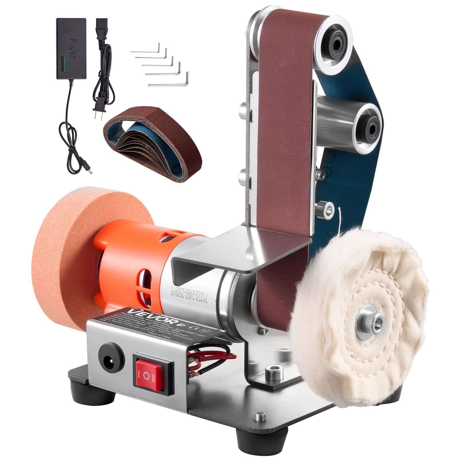VEVOR 3-in-1 Mini Belt Sander, 13