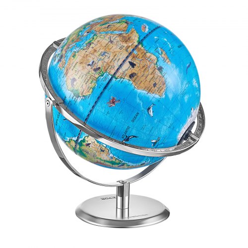 VEVOR Educational Globe for Kids, 10 in/254 mm, Interactive AR