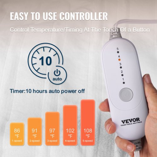 GONUES Heated Mattress Pad King Size 78x80, Soft Coral Fleece Bed Warmer with Dual Control, 10-Hour Auto-off & 4 Heat Settings, Fast Heating GONUES Heated Mattress Pad King Size 78x80, Soft Coral Fleece Bed Warmer with Dual Control, 10-Hour Auto-off & 4 Heat Settings, Fast Heating