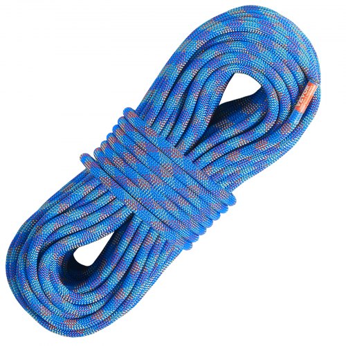 VEVOR 10.2mm Dynamic Climbing Rope, 50M(164ft) Outdoor Rock Climbing ...