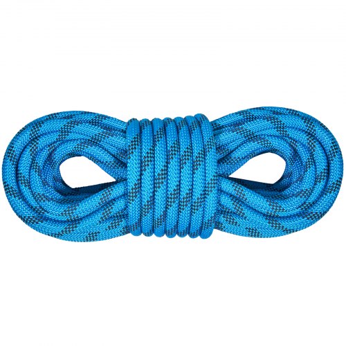 VEVOR Static Climbing Rope, 32 ft Outdoor Rock Climbing Rope
