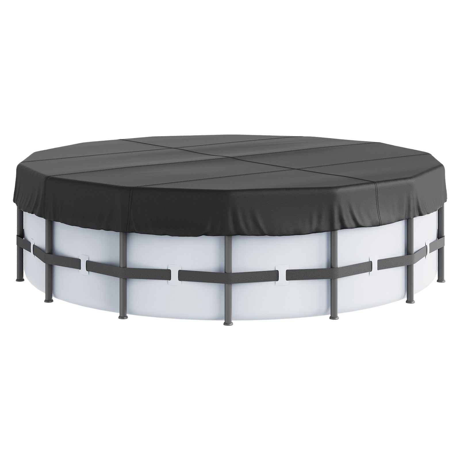 VEVOR 15 Ft Round Pool Cover, Solar Covers for Above Ground Pools ...