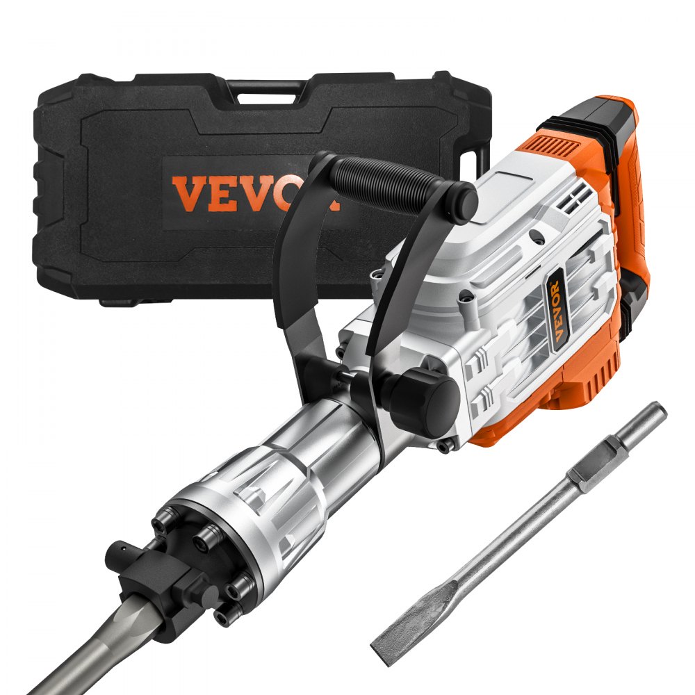 VEVOR Demolition Jack Hammer Concrete Breaker 3500W Electric Hammer 2 ...