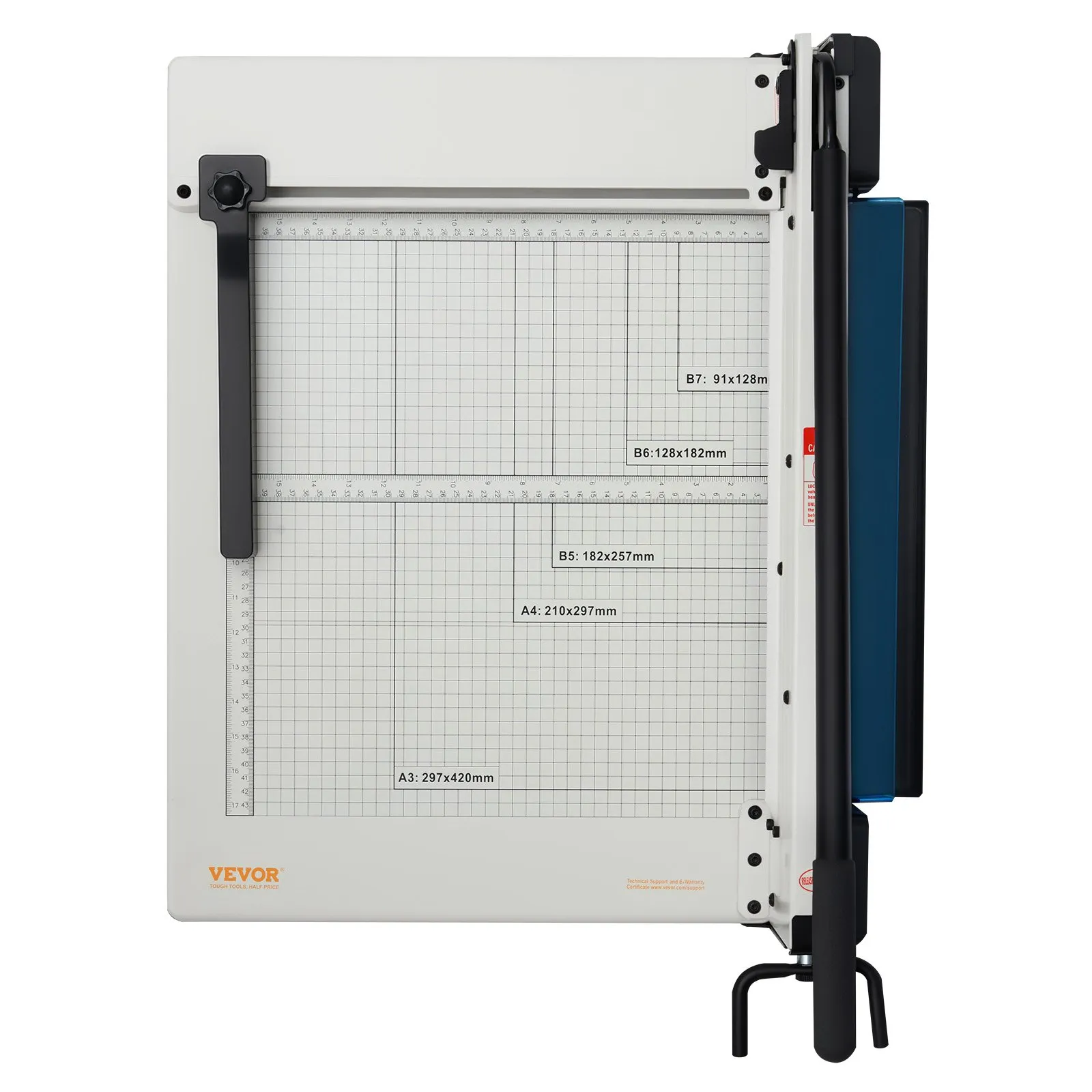 VEVOR Heavy Duty Paper Cutter, 431.8 mm Industrial Commercial ...