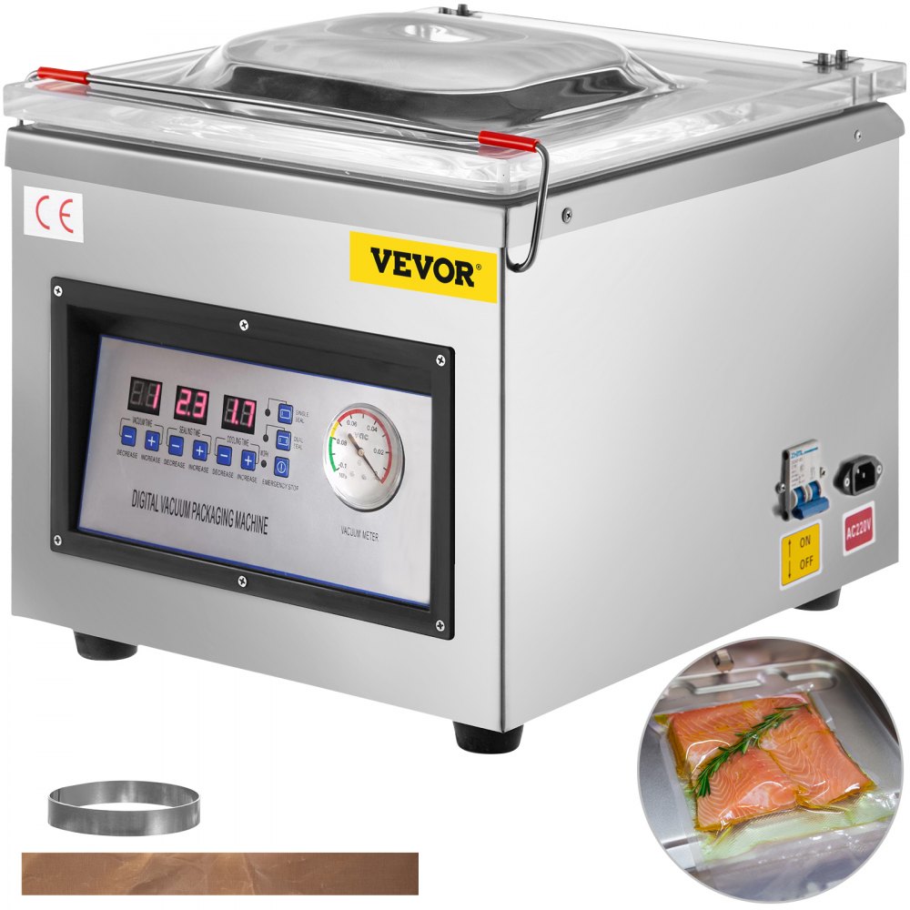 VEVOR Chamber Vacuum Sealer DZ-260C Kitchen Food Chamber Vacuum