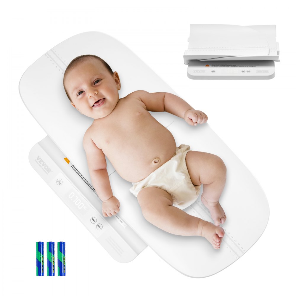 VEVOR Baby Scale Infant Weight Scale with Hold & Tare Function and 5 ...