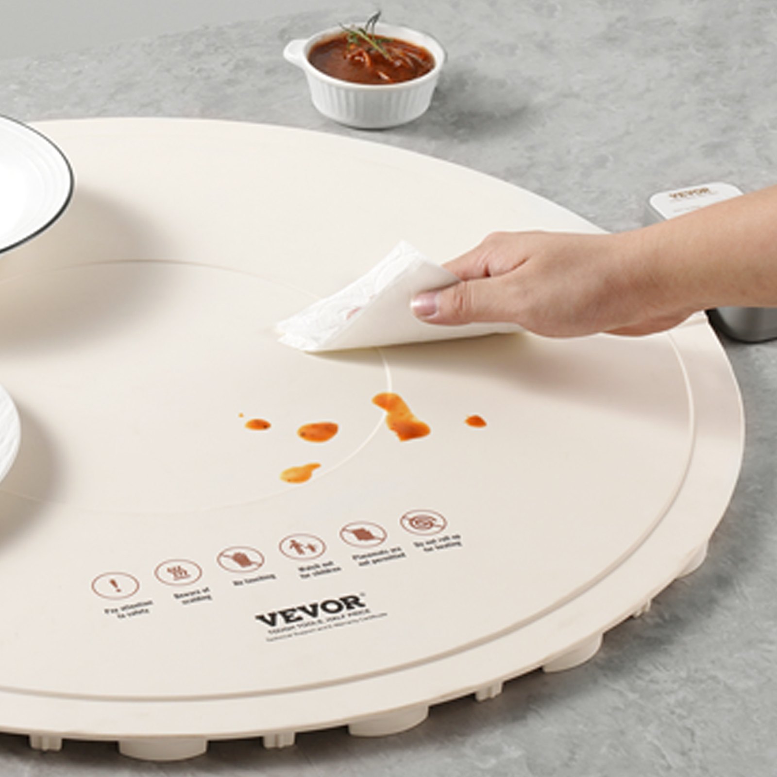 VEVOR Food Warming Mat for Buffet – Silicone, 4 Heat Levels