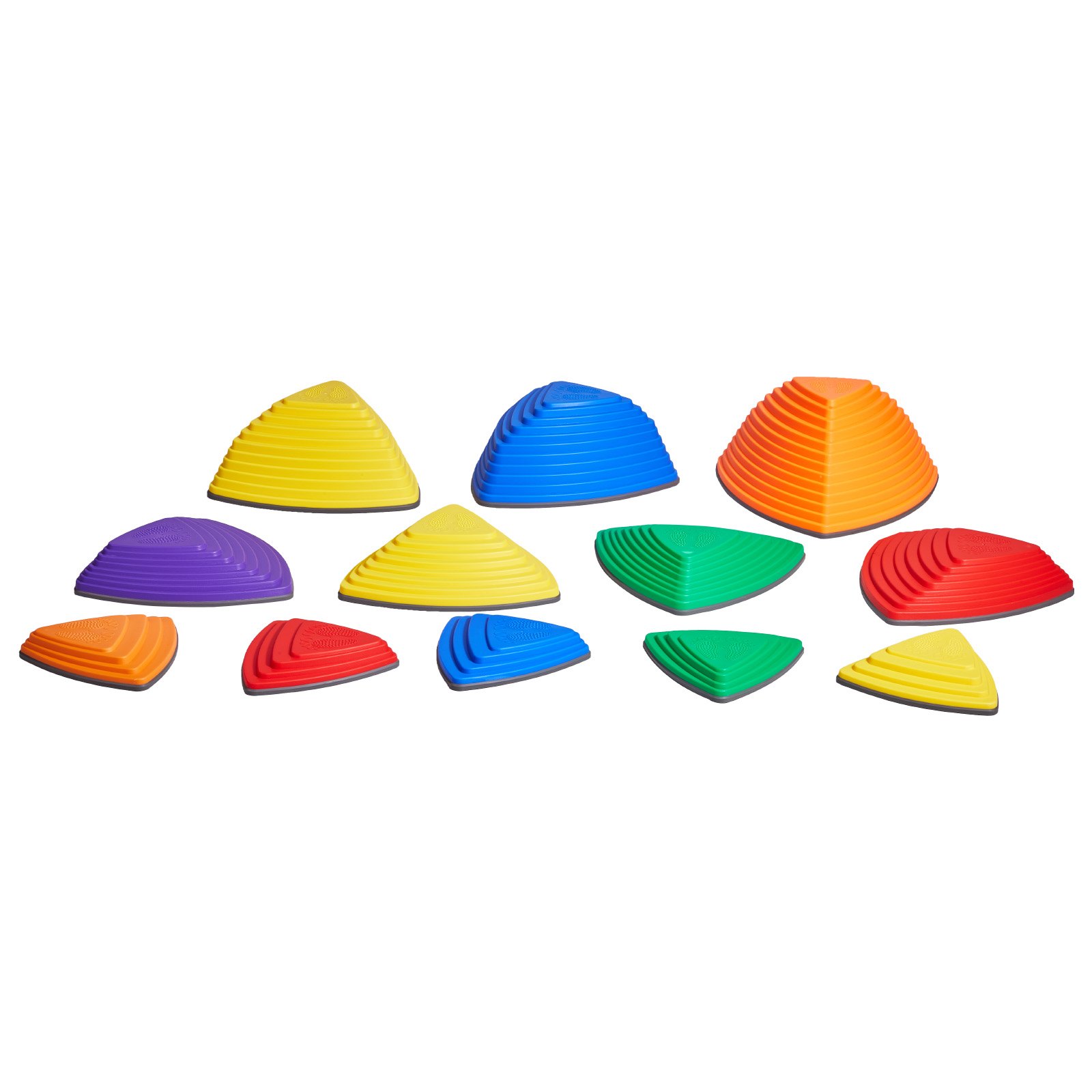 VEVOR Triangular Stepping Stones – 12 PCS, 220 lbs, Non-Slip