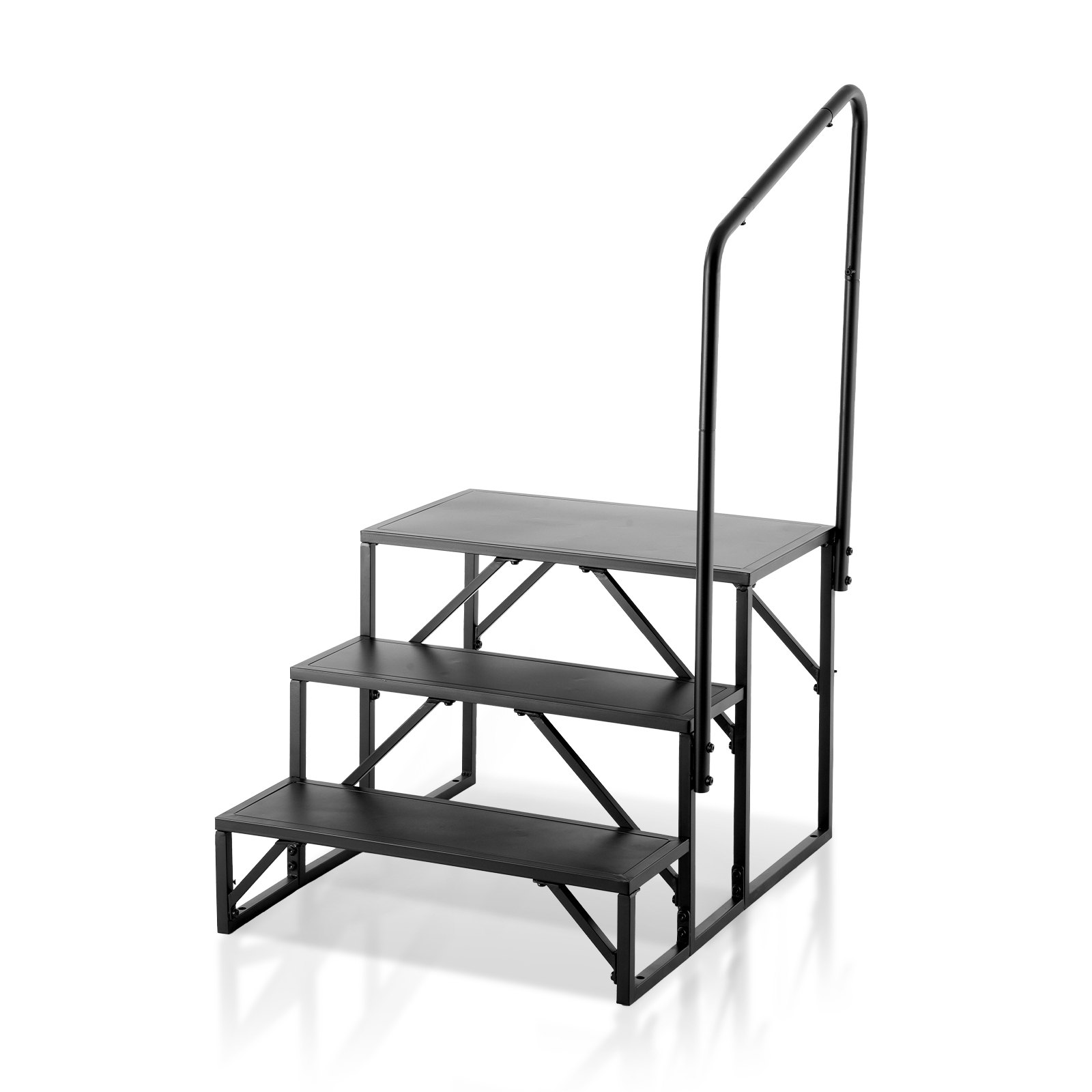 VEVOR RV Steps, 3-Step RV Stairs, 440 LBS Load Capacity, Thickened ...
