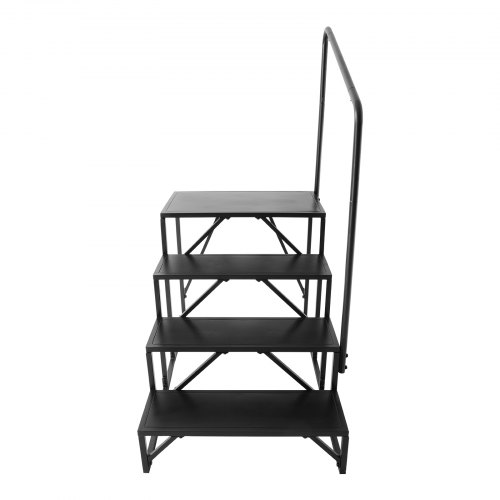 VEVOR RV Steps, 4-Step RV Stairs, 440 LBS Load Capacity, Thickened ...