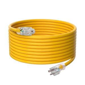 VEVOR 15-Amp Generator Extension Cord, 25 Feet, 125V 1875W Heavy Duty ...