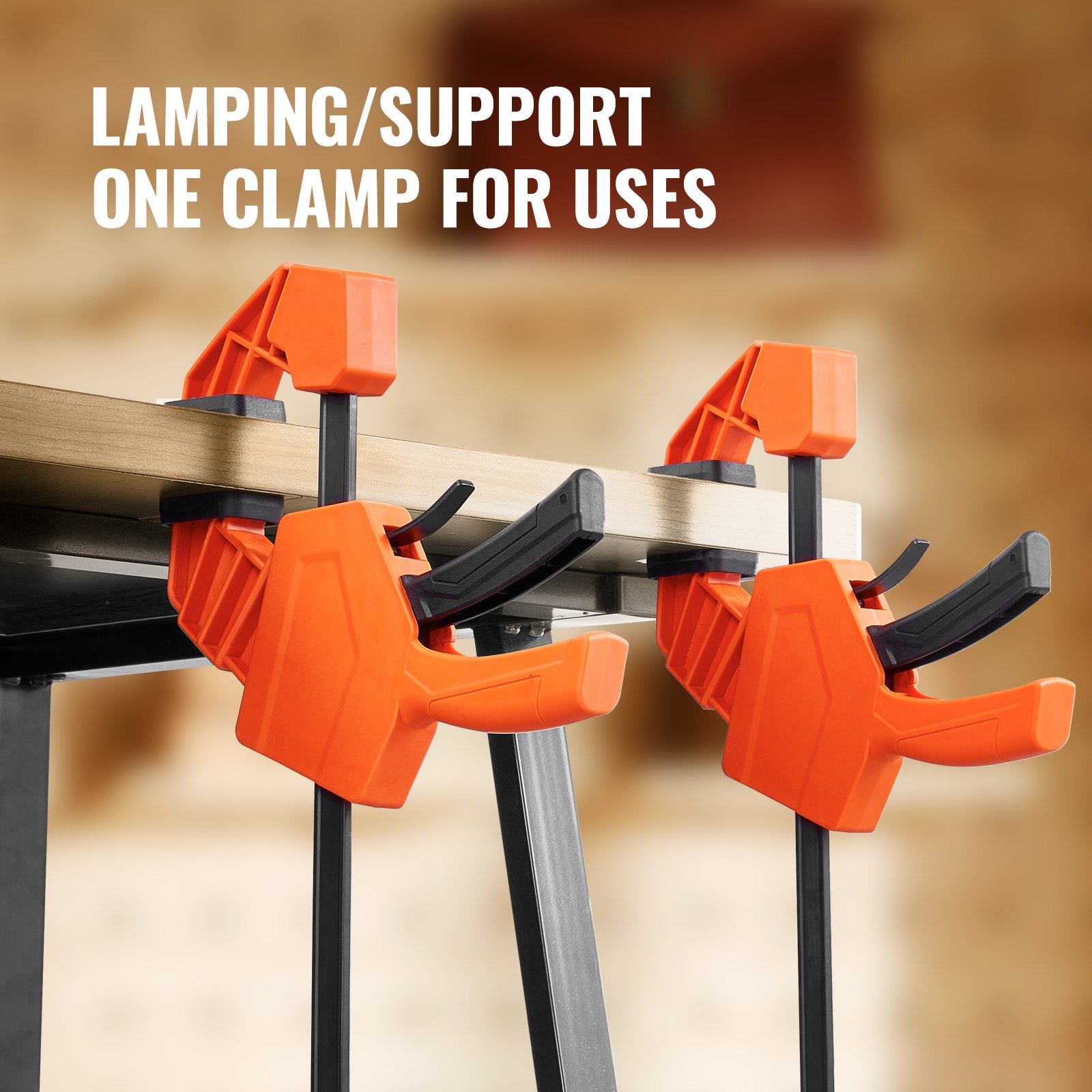 Neocraft 10-Pack Quick Release Woodworking Clamps Set, One