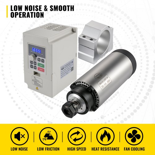 Vevor Cnc Spindle Motor Kit Air Cooled Spindle Motor 2.2kw 220v
