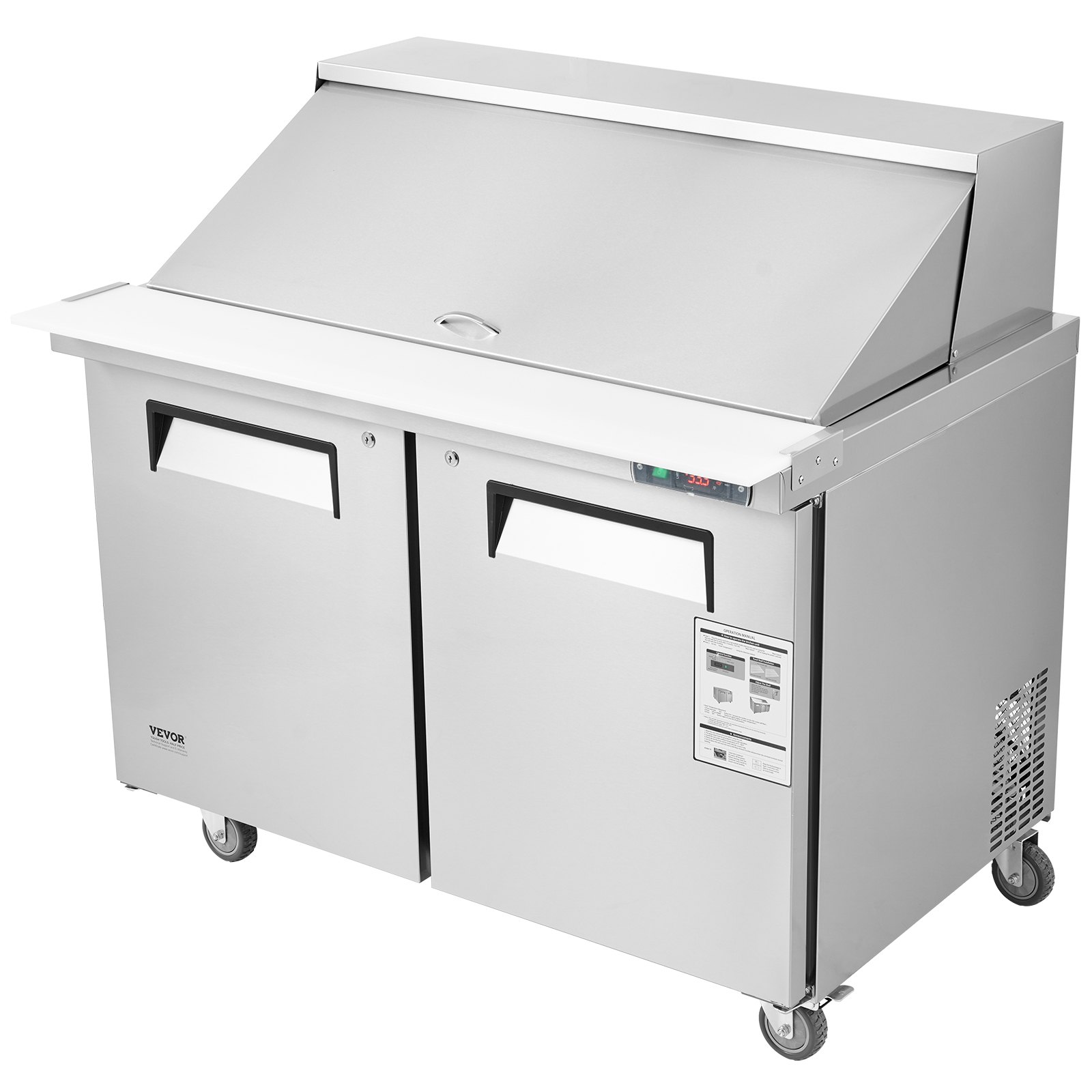 VEVOR Commercial Prep Table Refrigerator – 48