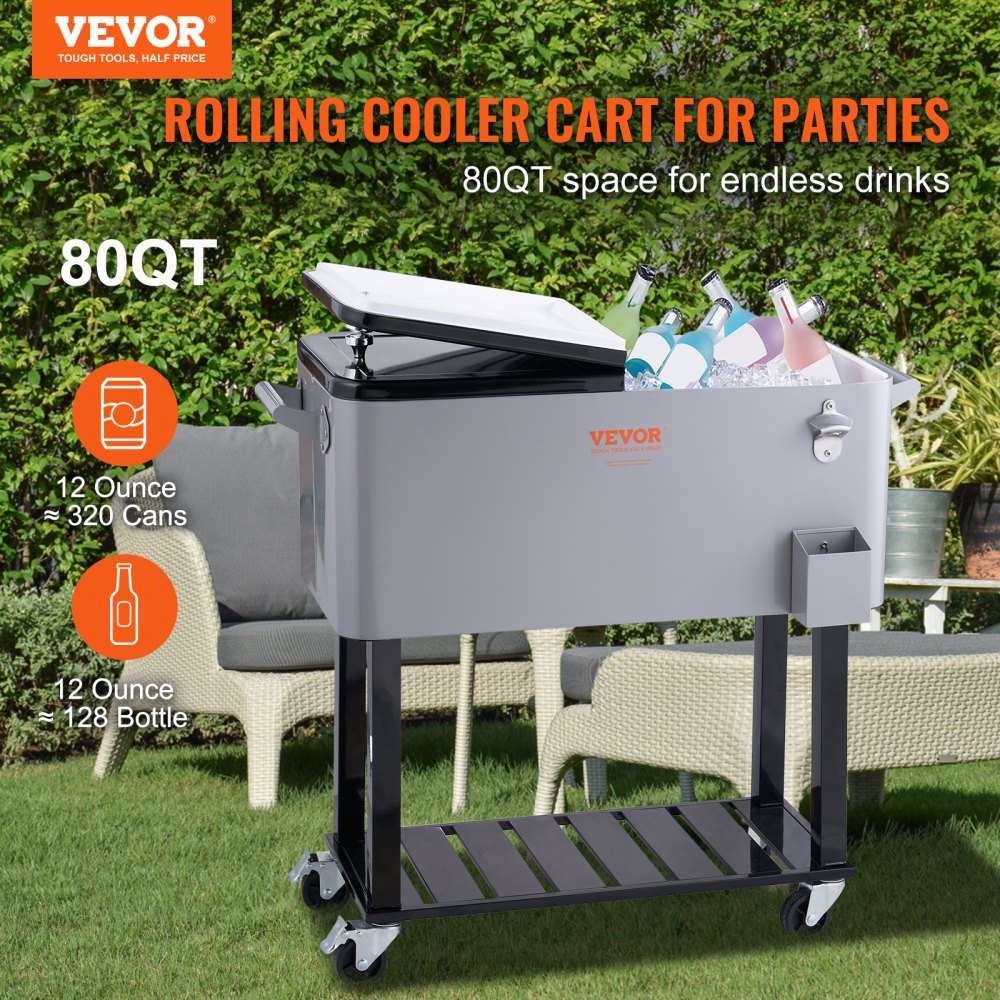 Patio drink hot sale cooler