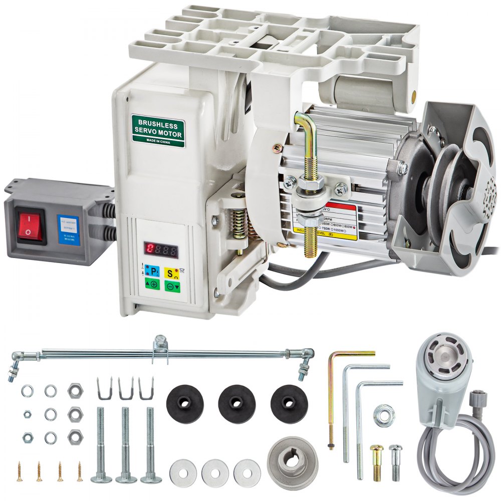 VEVOR Sewing Machine Servo Motor Sewing Servo Motor 800W 220V with