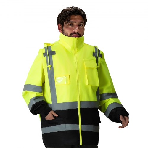 VEVOR Reflective Safety Jackets – High-Visibility Work Gear