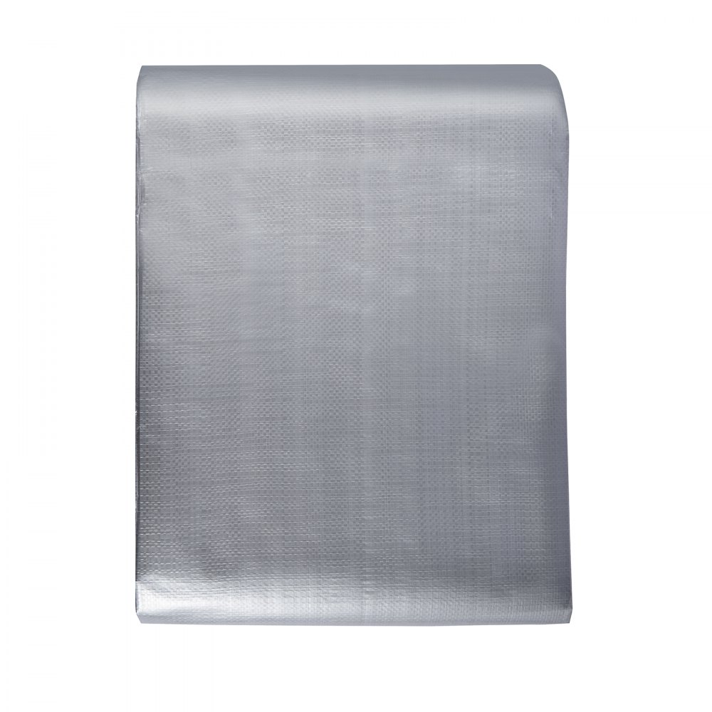 14 x 16 Silver Color 12 Mil Heavy Duty Tarp w UV Protection by X1