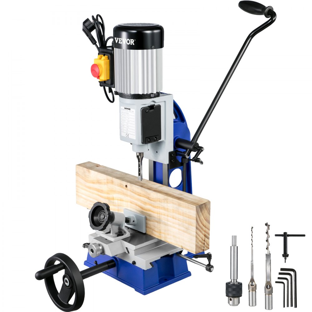 VEVOR Woodworking Mortise Machine, 1/2 HP 1400RPM Powermatic Mortiser