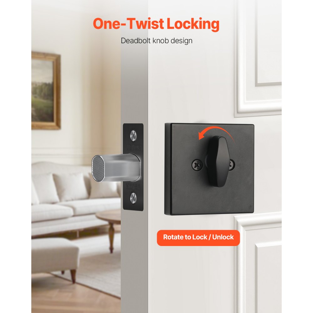 VEVOR Deadbolt Locks with Keys – Strong Security for Doors