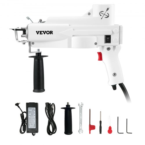 VEVOR Tufting Gun, Cut Pile Electric Carpet Weaving Flocking Machine