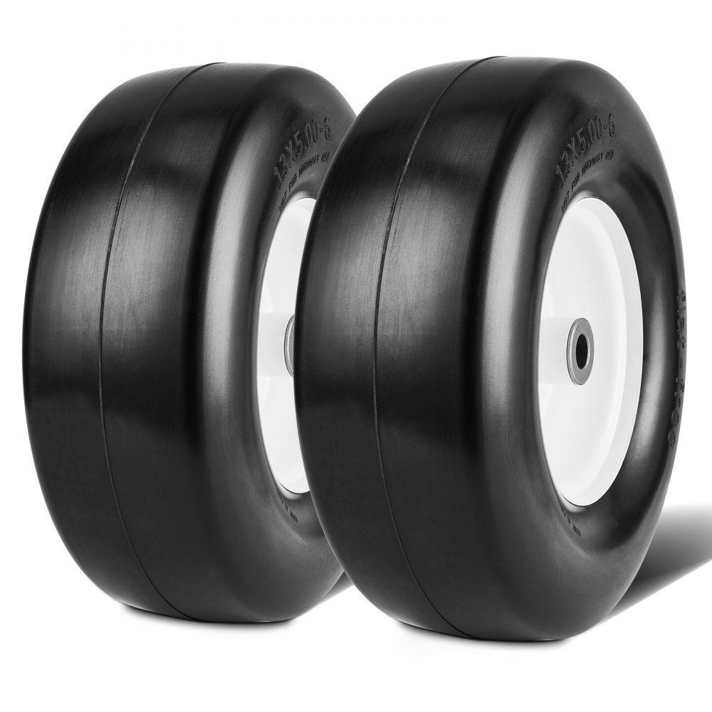 VEVOR Lawn Mower Tires with Rim, 13x5-6