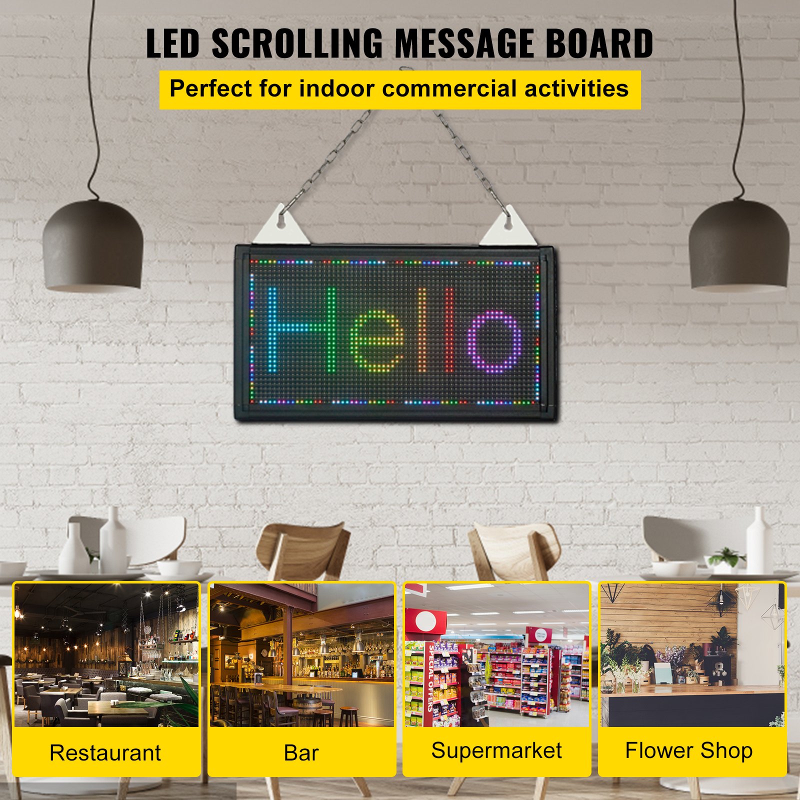 VEVOR LED Scrolling Sign, 14