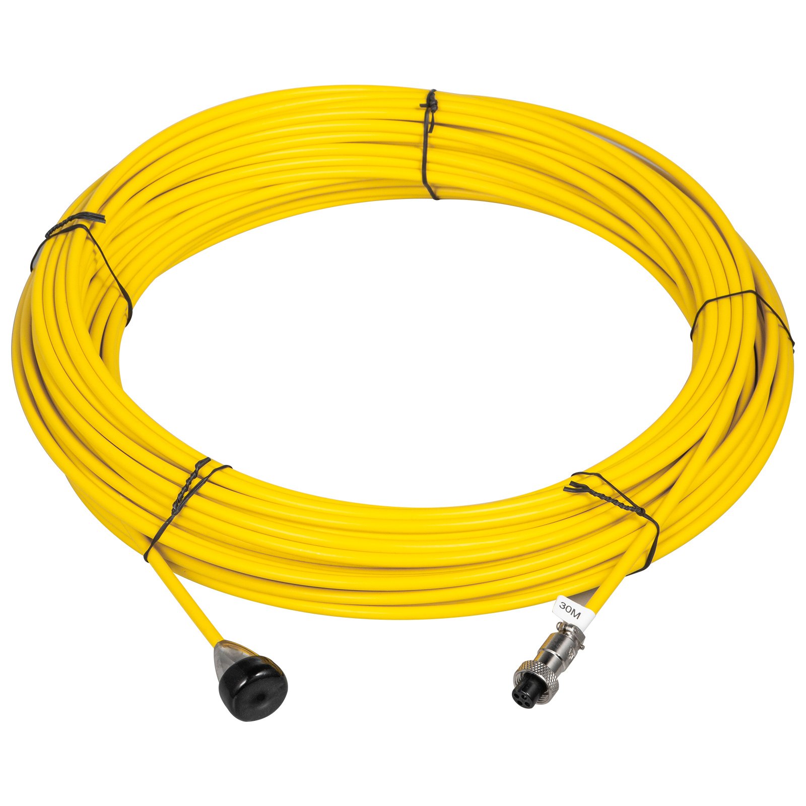 30M Length Pipe Inspection Camera Cable Sewer Drain Pipeline Wire Cord ...