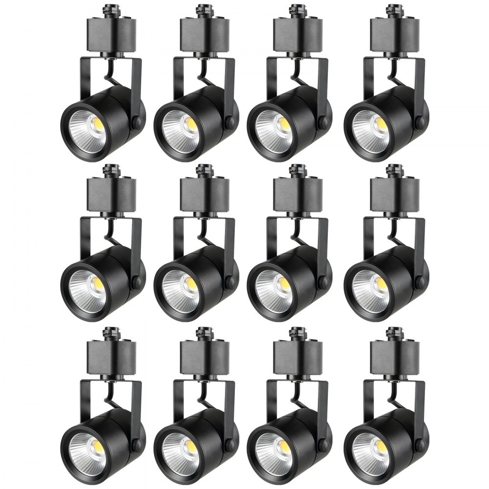 Led Angle Track VEVOR LED Track Lighting Heads, 6.5W 3000K 470lm Warm White, Dimmable H ...