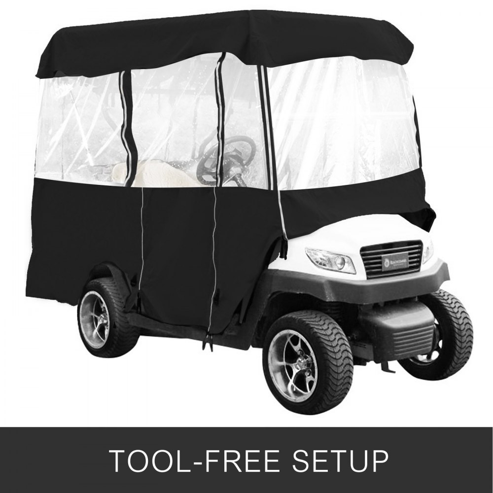 VEVOR Golf Cart Enclosure 86'', 4Person Golf Cart Cover, 4Sided