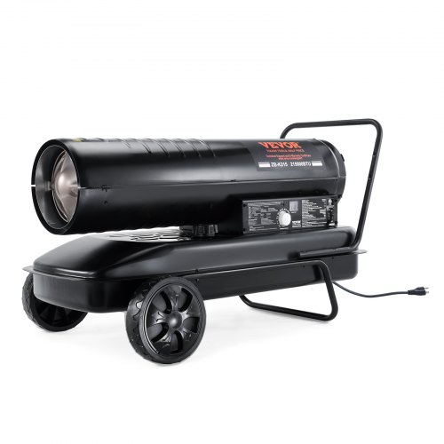 VEVOR Kerosene Forced Air Heater, 215000 BTU Portable Torpedo