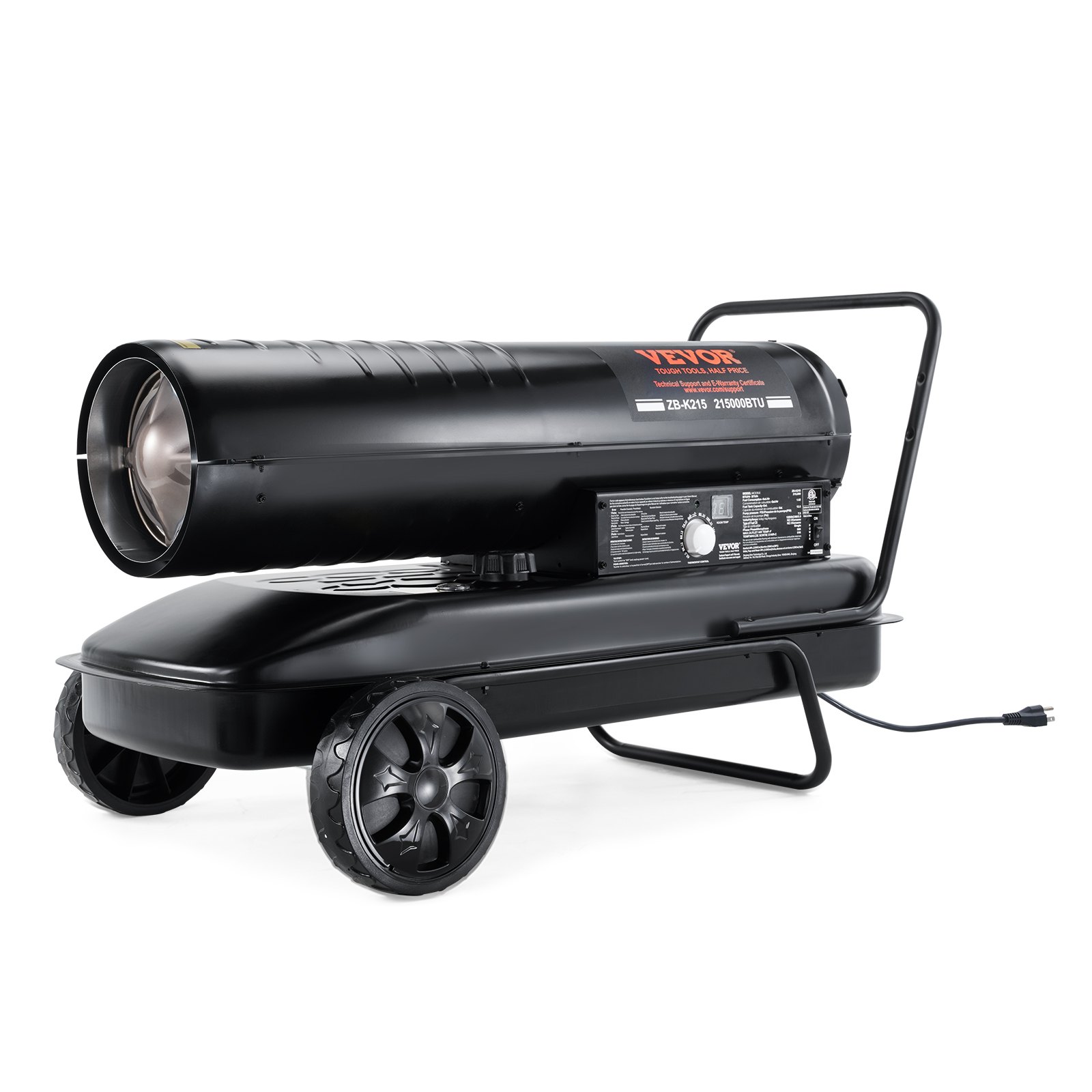 Sunnydaze 215,000 BTU Forced Air Kerosene Heater