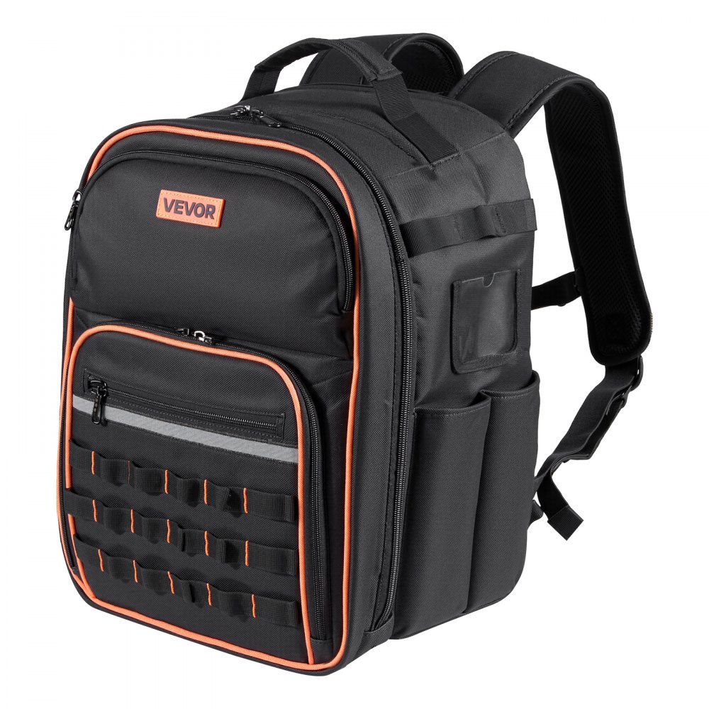 VEVOR Electrician Tool Backpack — 600D Oxford Durable Fabric