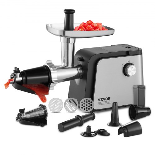 VEVOR Tomato Sauce Maker - 500W Copper Motor, 6-in-1 Package