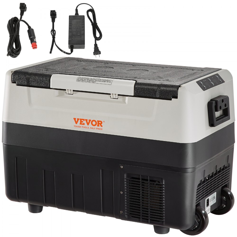 VEVOR Car Refrigerator, 12 Volt Car Refrigerator Fridge, 58 QT/55 L ...