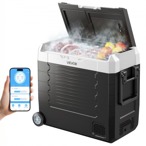 VEVOR Portable Refrigerator for Car – 12/24V, -4°F-68°F