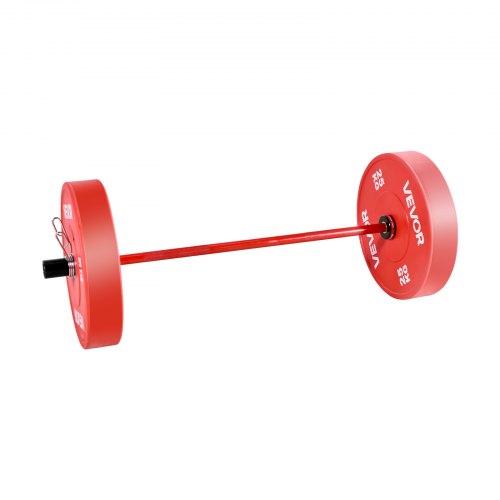 VEVOR 4FT Barbell Bar, Fits 2-Inch Weight Plates, Barbell Bar with
