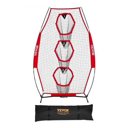 VEVOR Football Target Practice Net – 8x4 ft QB Trainer