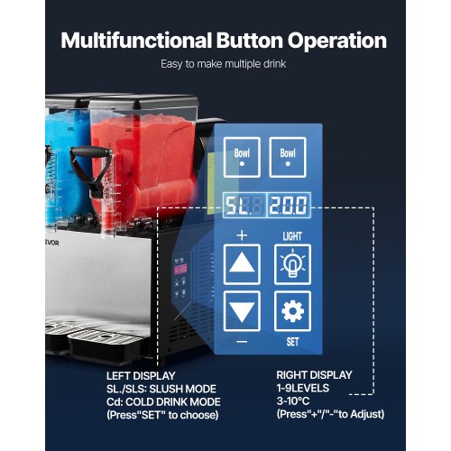 VEVOR Slushie Machine Parts: Authentic Replacement