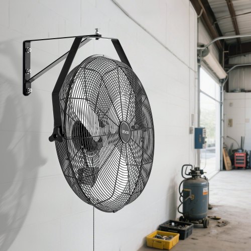 20 Inch Industrial Wall Mount Fan 3 Speed 4650 CFM for Garage Workshop ...