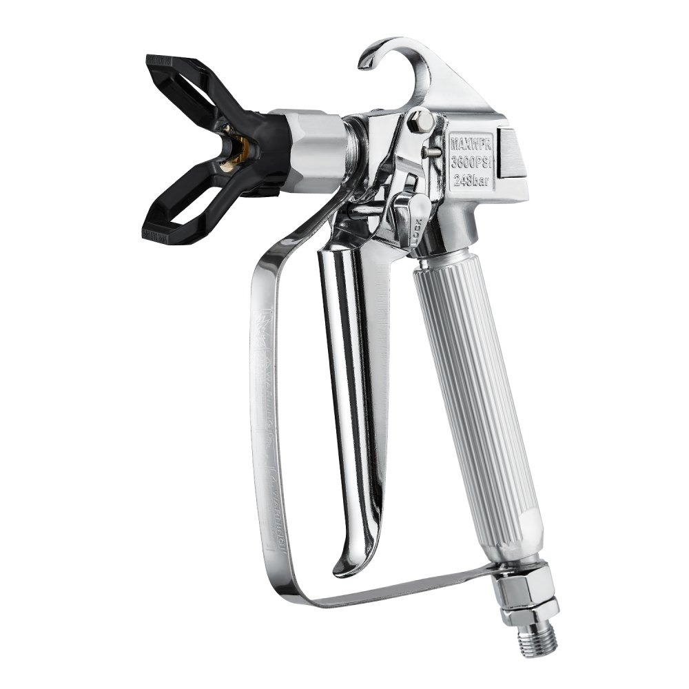 Airless Paint Spray Gun 3600PSI High Pressure Airless Spray Gun 517 Tip ...