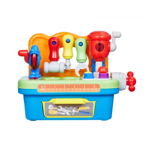 VEVOR Tool Workbench Toy – Musical, 8 Accessories, Age 2+