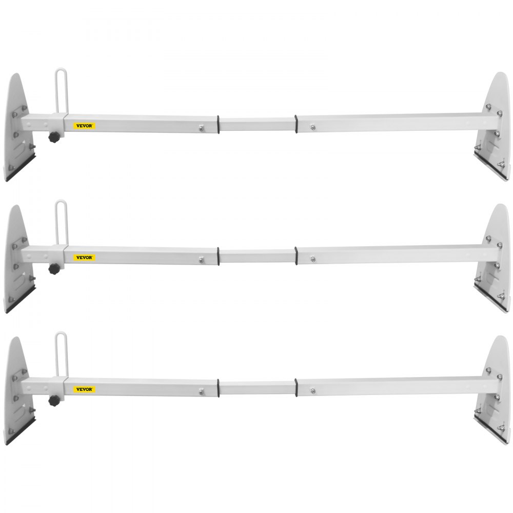 VEVOR Van Roof Ladder Rack, 3 Bars, 661 LBS Capacity, 52